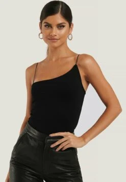 NA-KD Asymmetrischen Trägern - Top - Black