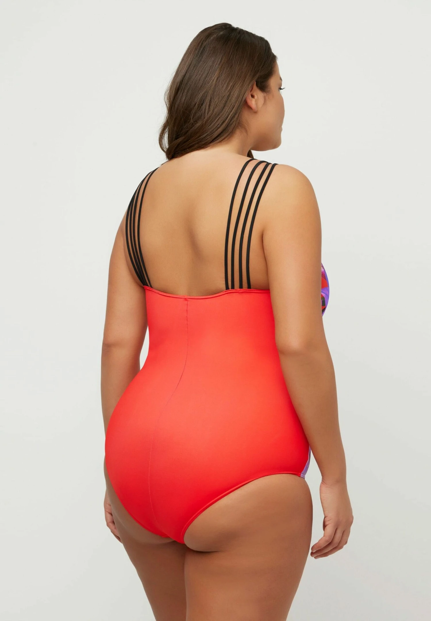 Ulla Popken Graphic Knot - Bañador - Red - Imagen 3