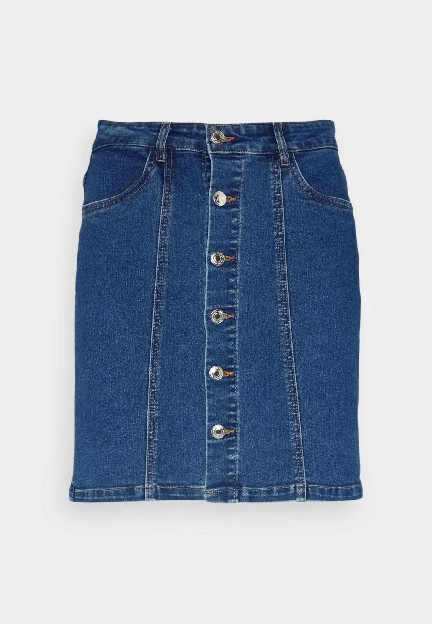 Vero Moda Vmpetra Short Skirt - Falda Vaquera - Medium Blue Denim - Imagen 5