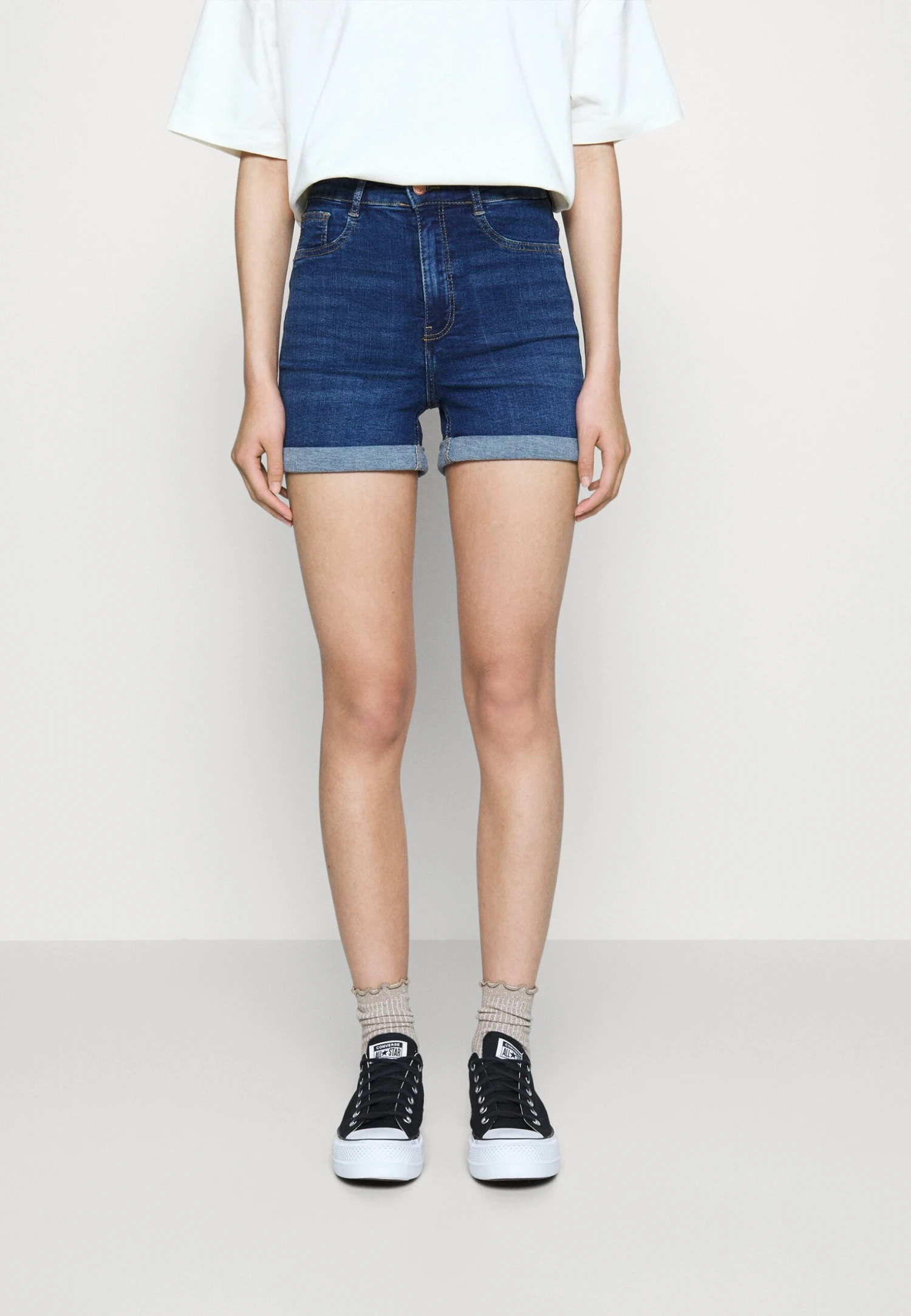 Gina Tricot Shorts Vaqueros - Blue