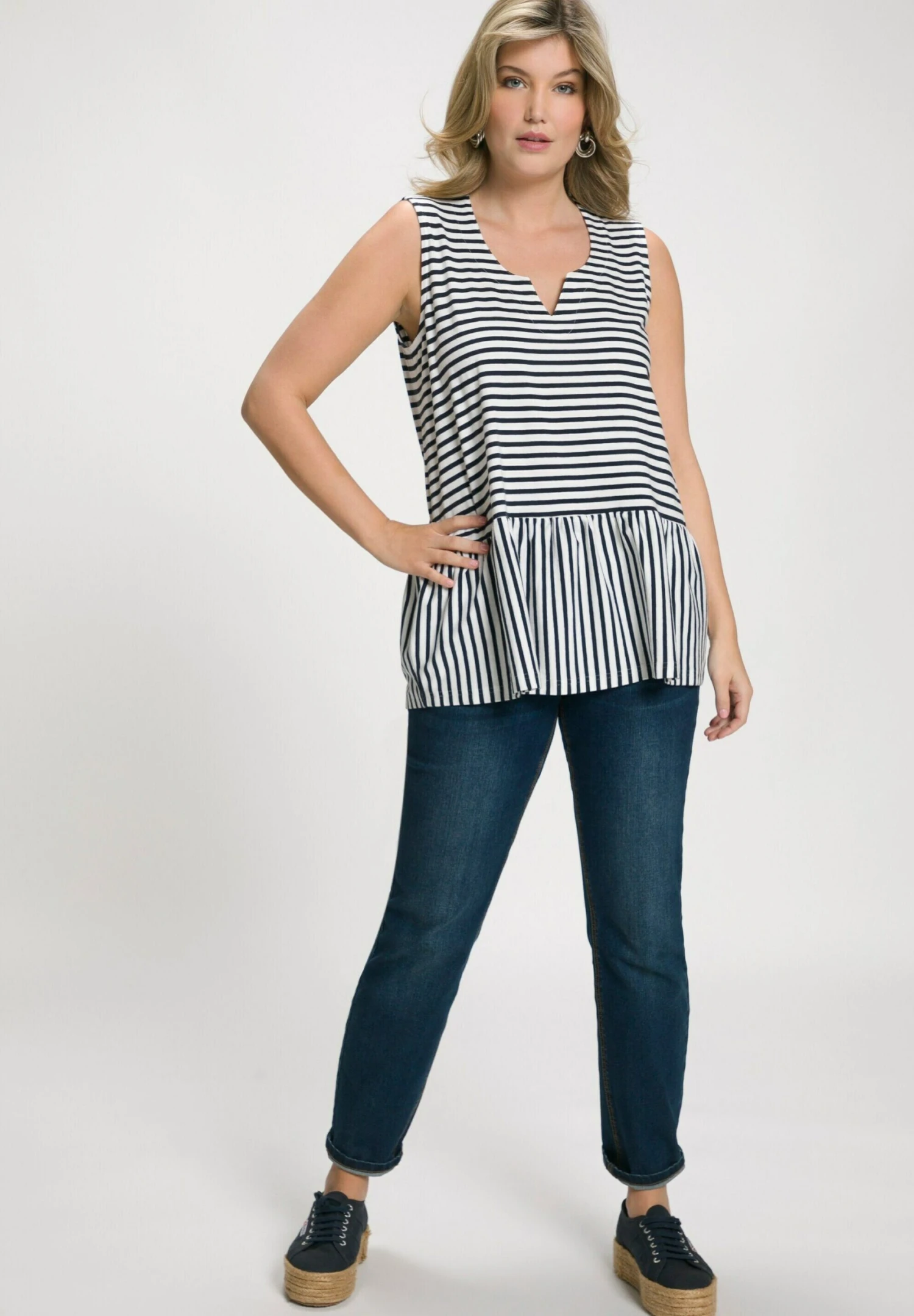 Ulla Popken Top - Marine - Imagen 2