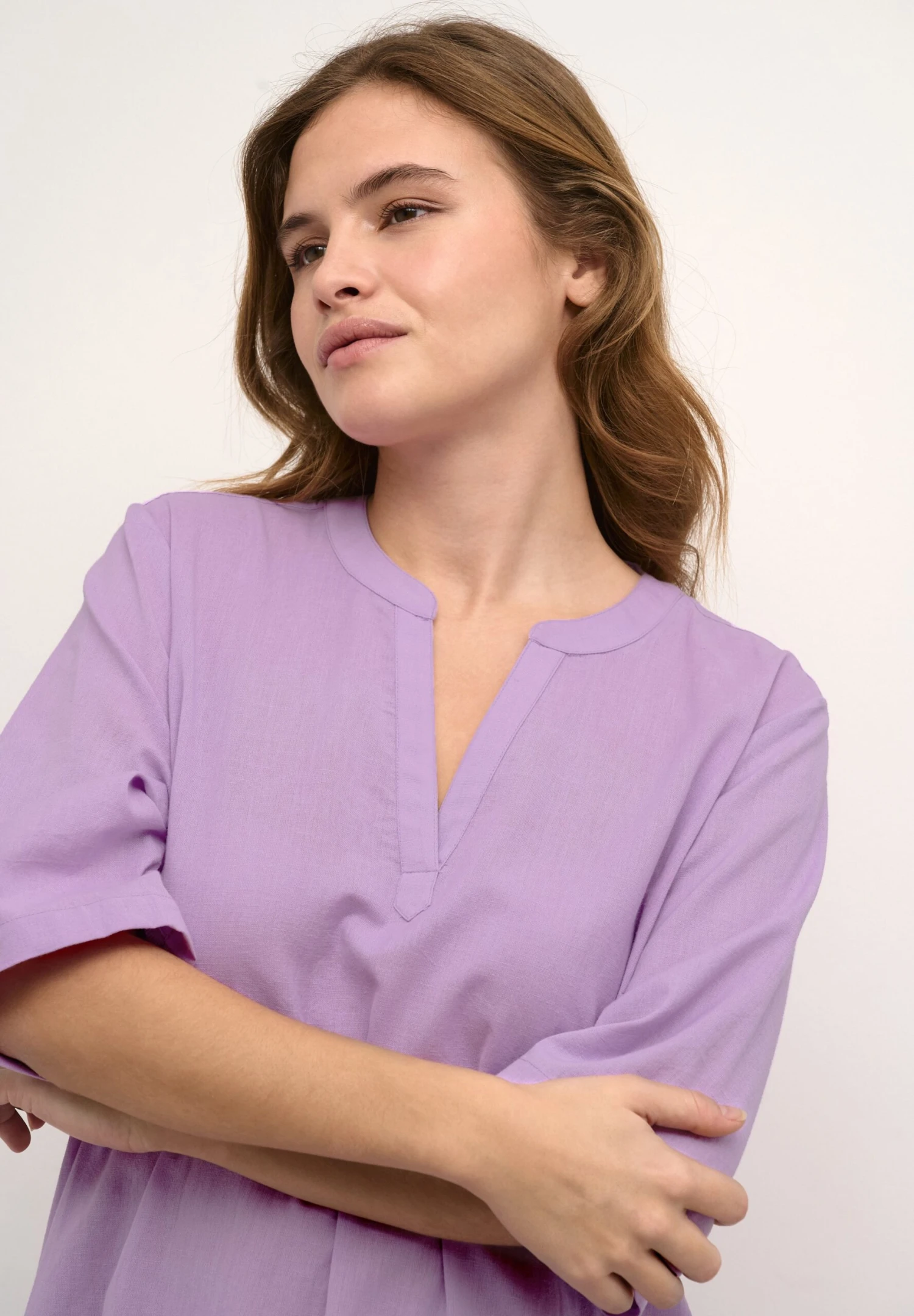 Kaffe Kamajse- Vestido Informal - Lupine - Imagen 3