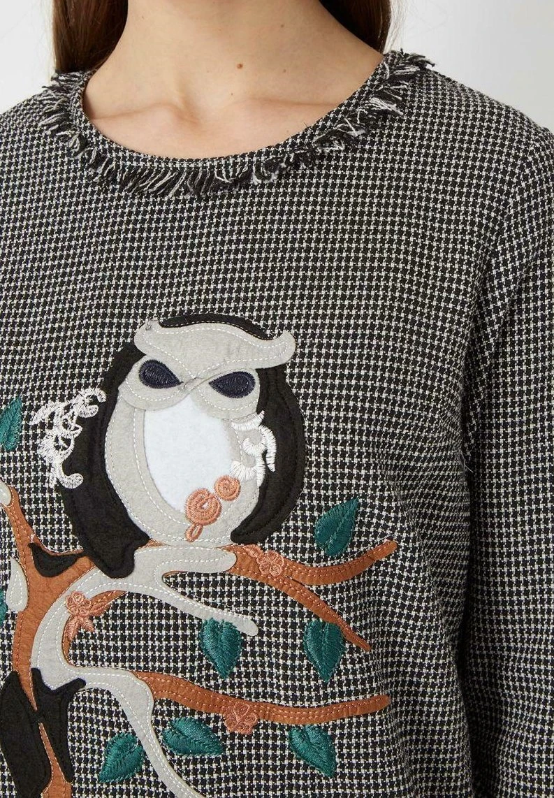 Buho- Vestido Informal - Black - Imagen 3