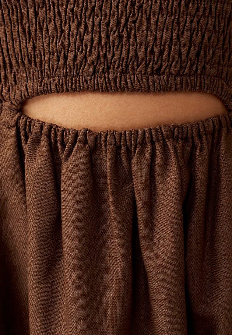 Dina- Vestido Informal - Chocolate - Imagen 5