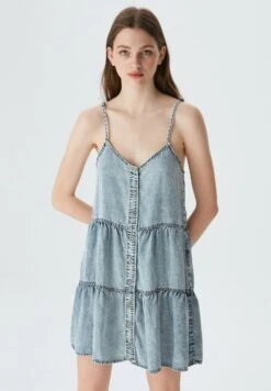 LTB Fiorella - Vestido Vaquero - Light Blue