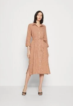 Marks & Spencer Shirt Dress - Vestido Camisero - Soft Spice