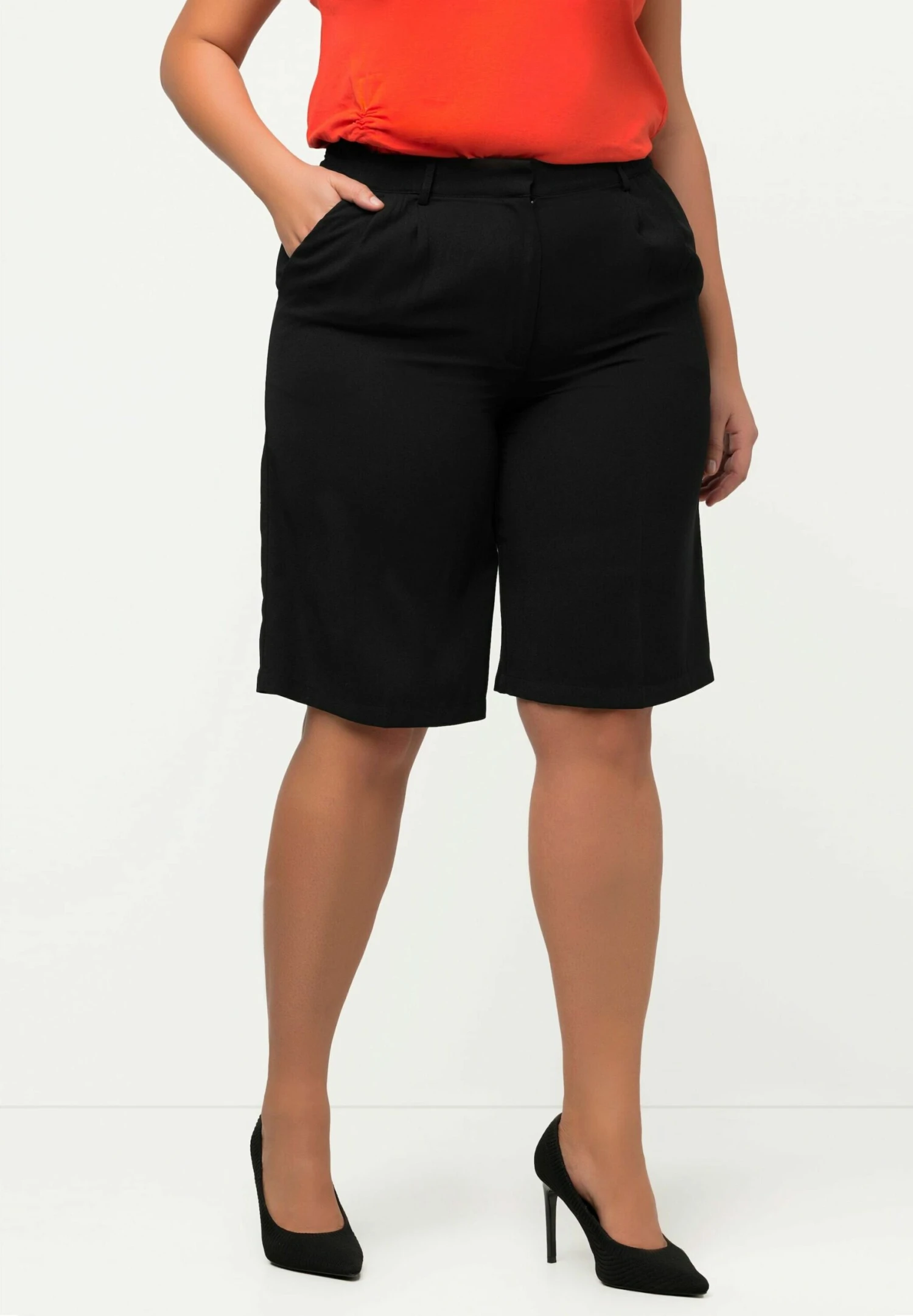 Ulla Popken Shorts - Noir - Imagen 2