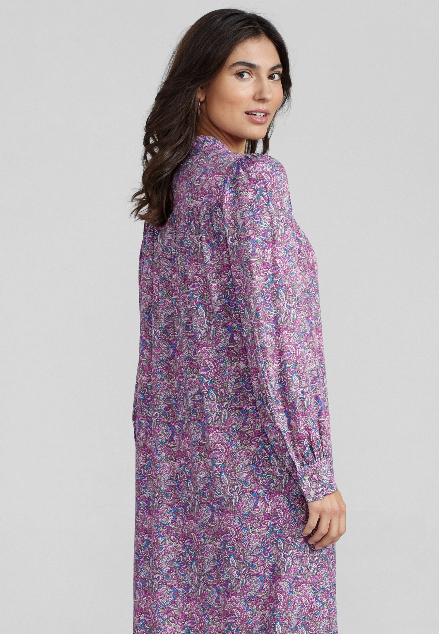 Mos Mosh Aldo Twirl Dress - Vestido Informal - Lilac Sachet - Imagen 3