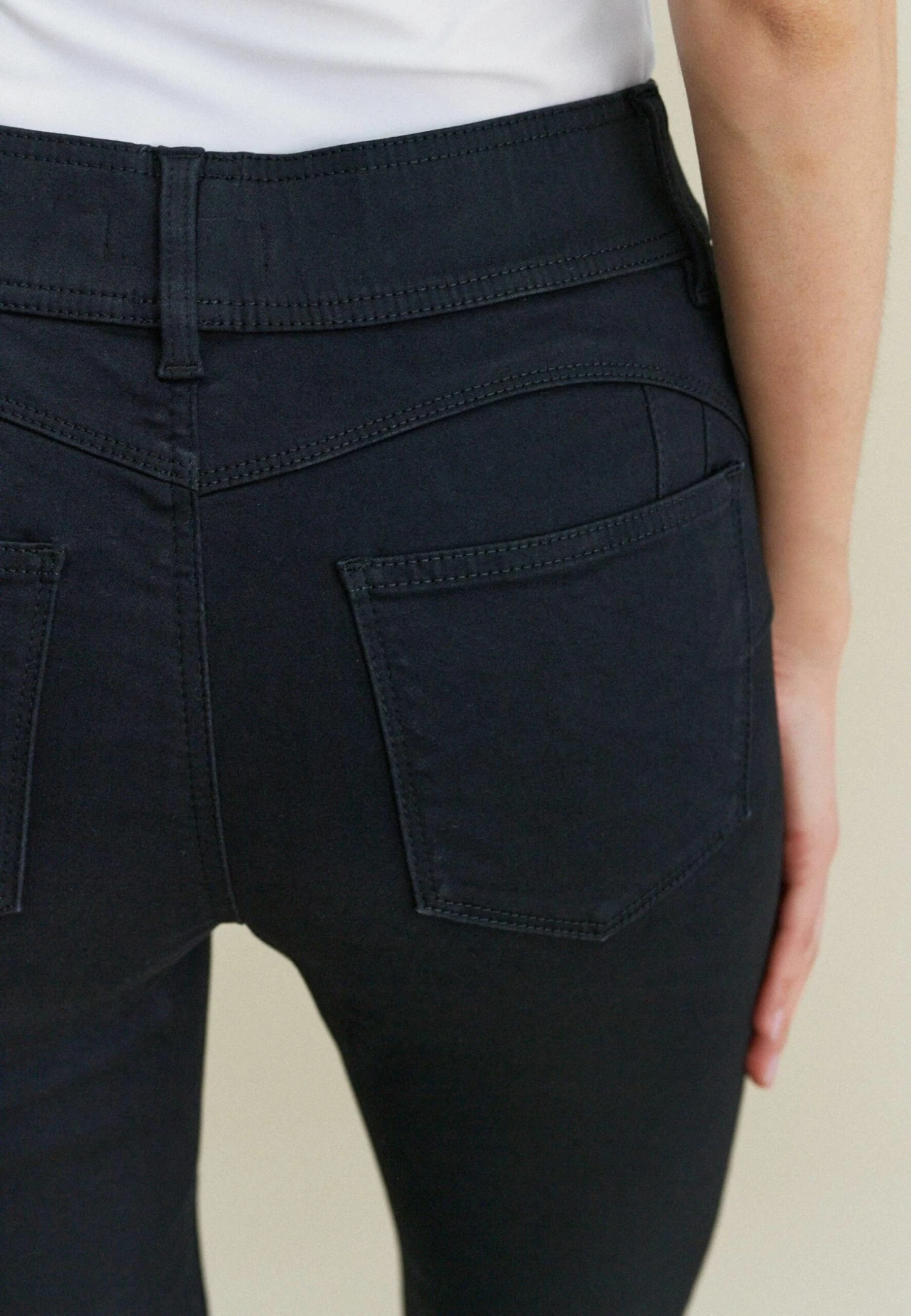 Next Super Stretch Soft Sculpt Pull On Standard - Jeggings - Black - Imagen 3