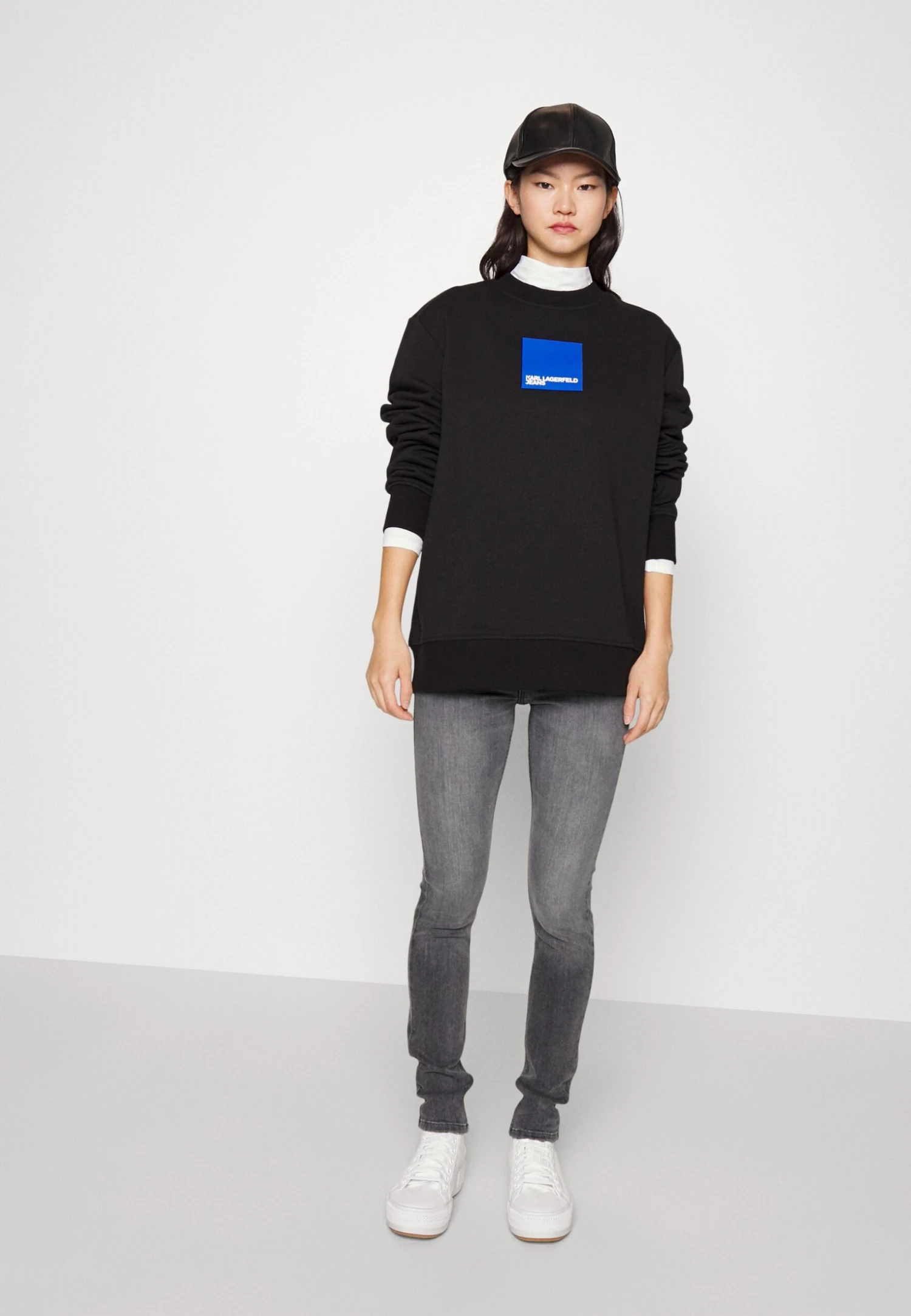 Karl Lagerfeld Jeans Skinny - Vaqueros Pitillo - Washed Grey - Imagen 4