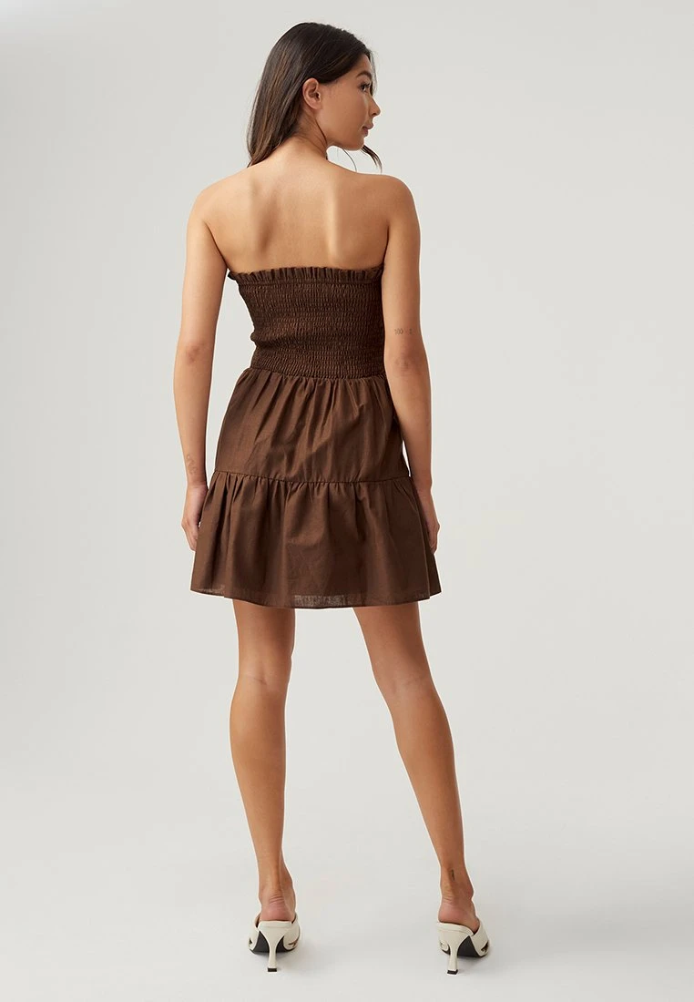 Dina- Vestido Informal - Chocolate - Imagen 3
