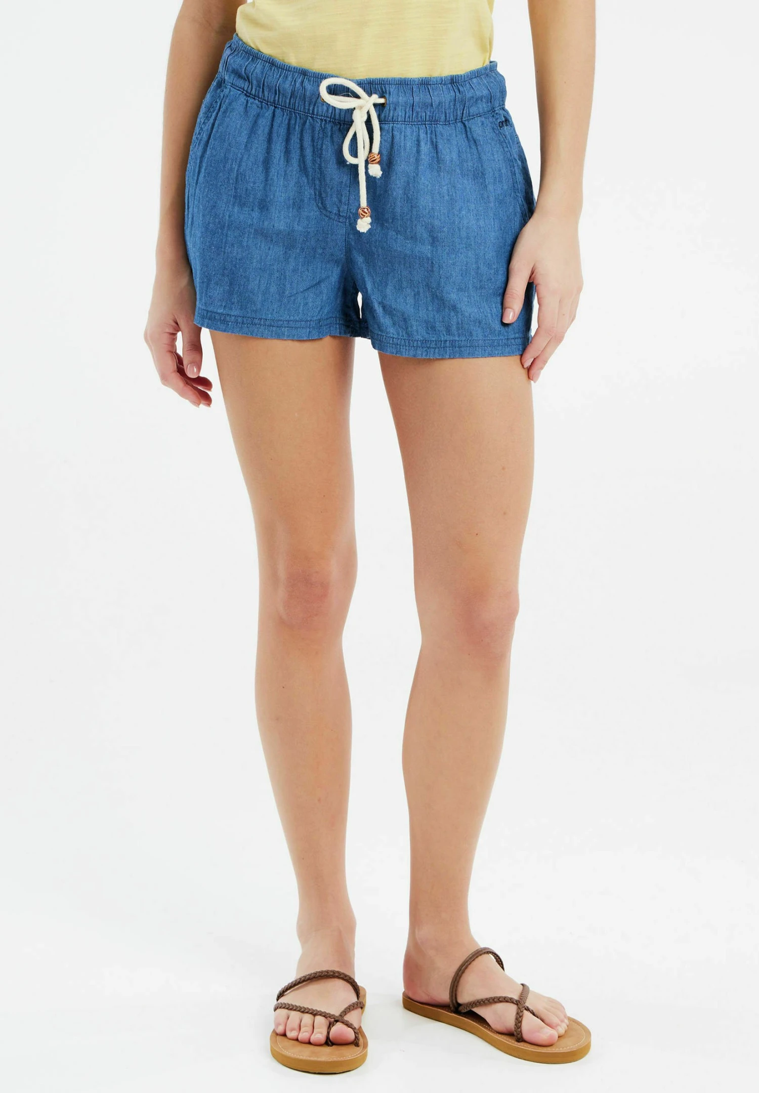 Protest Prtfountain- Shorts Vaqueros - Sky Denim