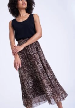 Falda Acampanada - Animal Print