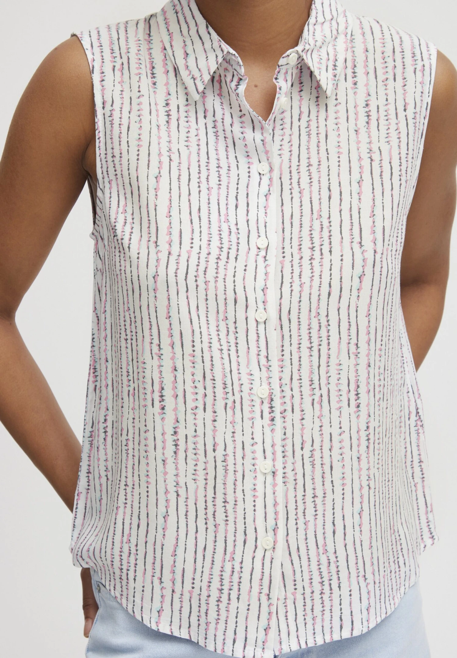 ICHI Ihvera To5 - Camisa - Cloud Dance - Imagen 4