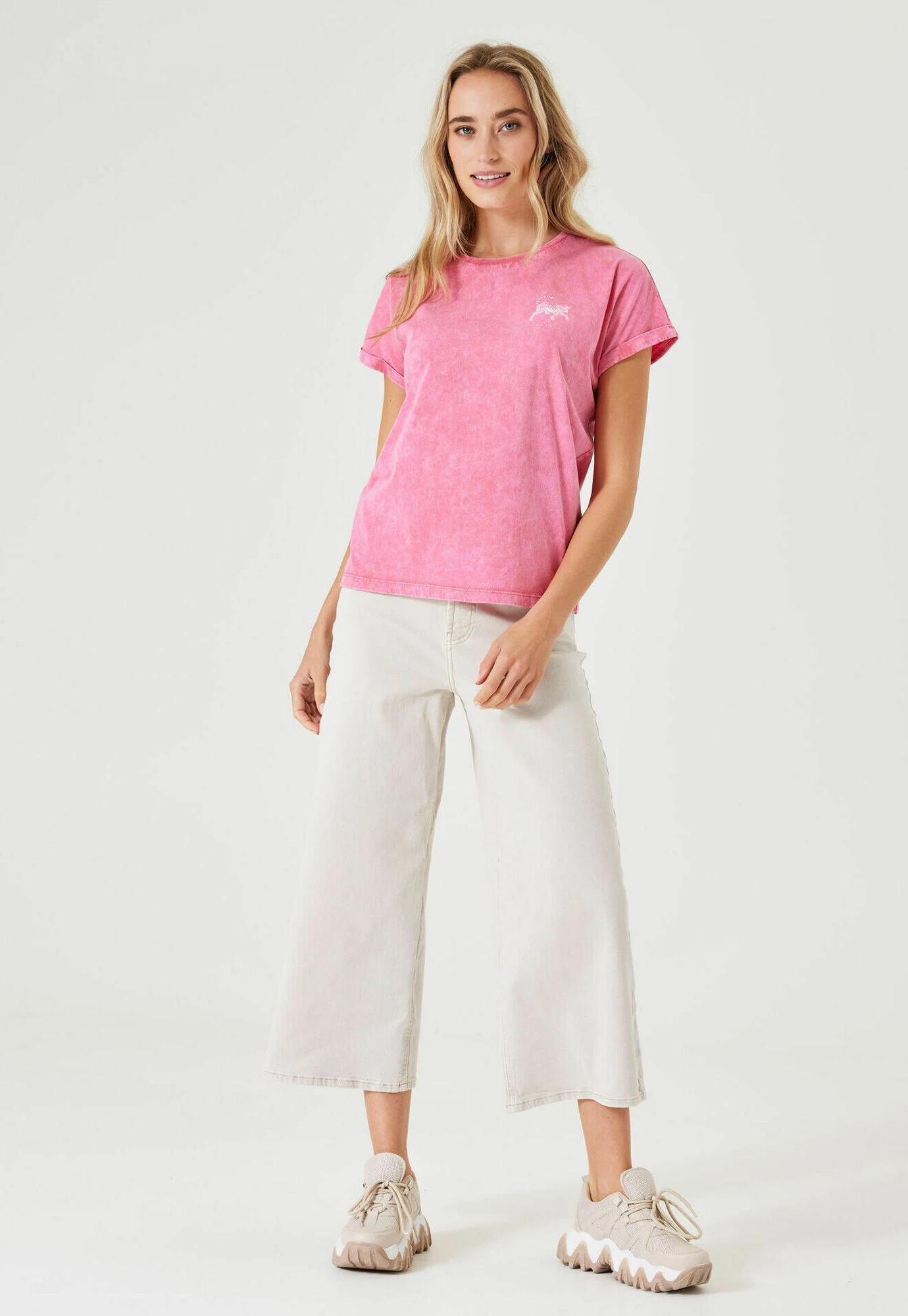 Garcia With Wide Fit - Vaqueros A Campana - Sesame - Imagen 2