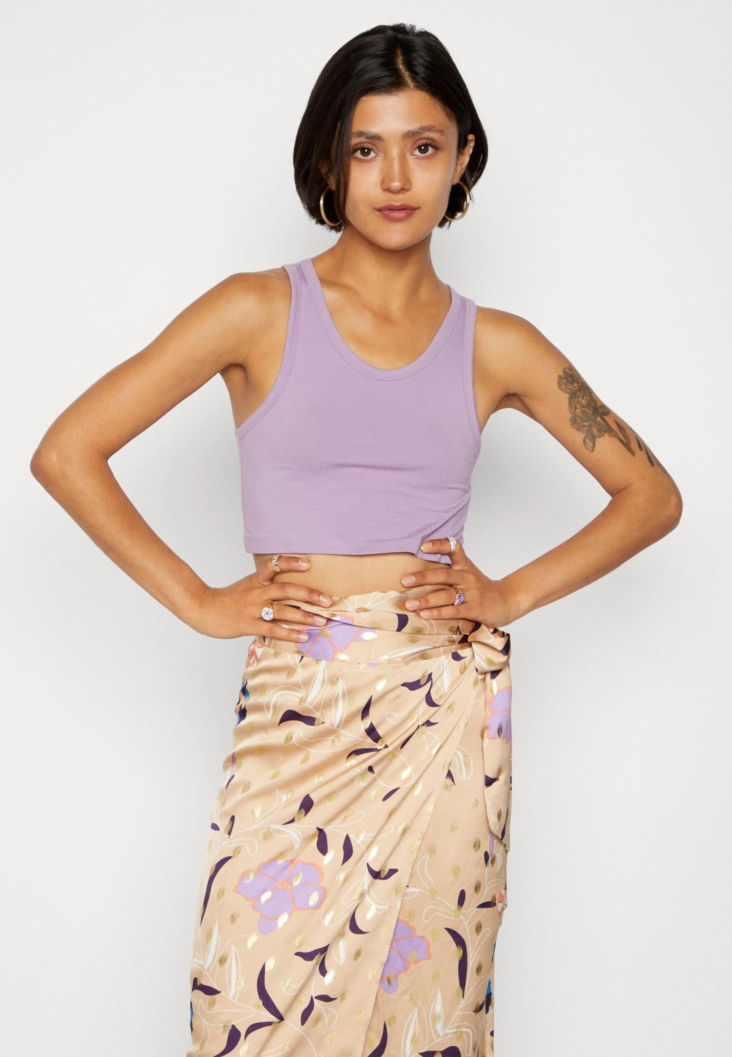 NEVER FULLY DRESSED Evie Jaspre Skirt - Falda Cruzada - Multi - Imagen 4