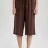 DeFacto Capri - Shorts - Brown