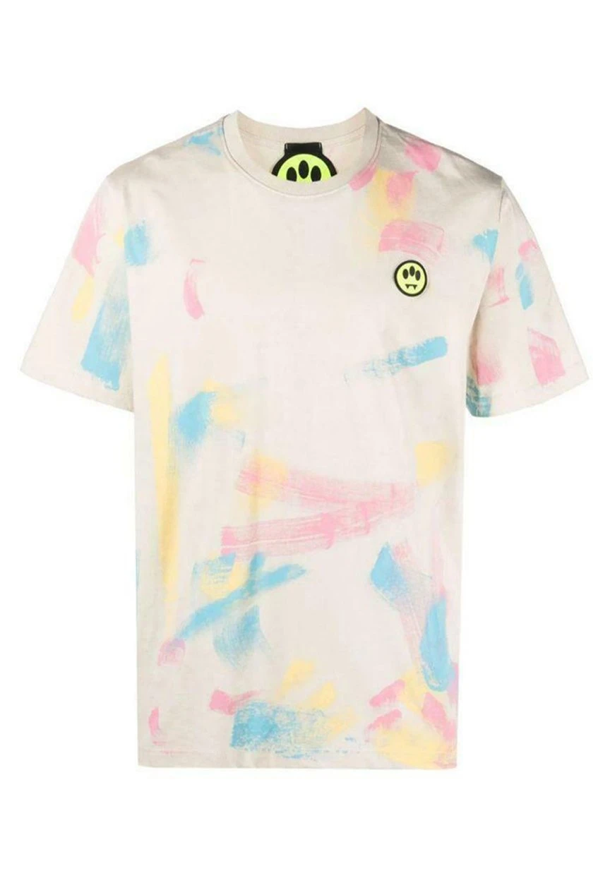 BARROW Unisex - Camiseta Estampada - Butter Multicolor - Imagen 6