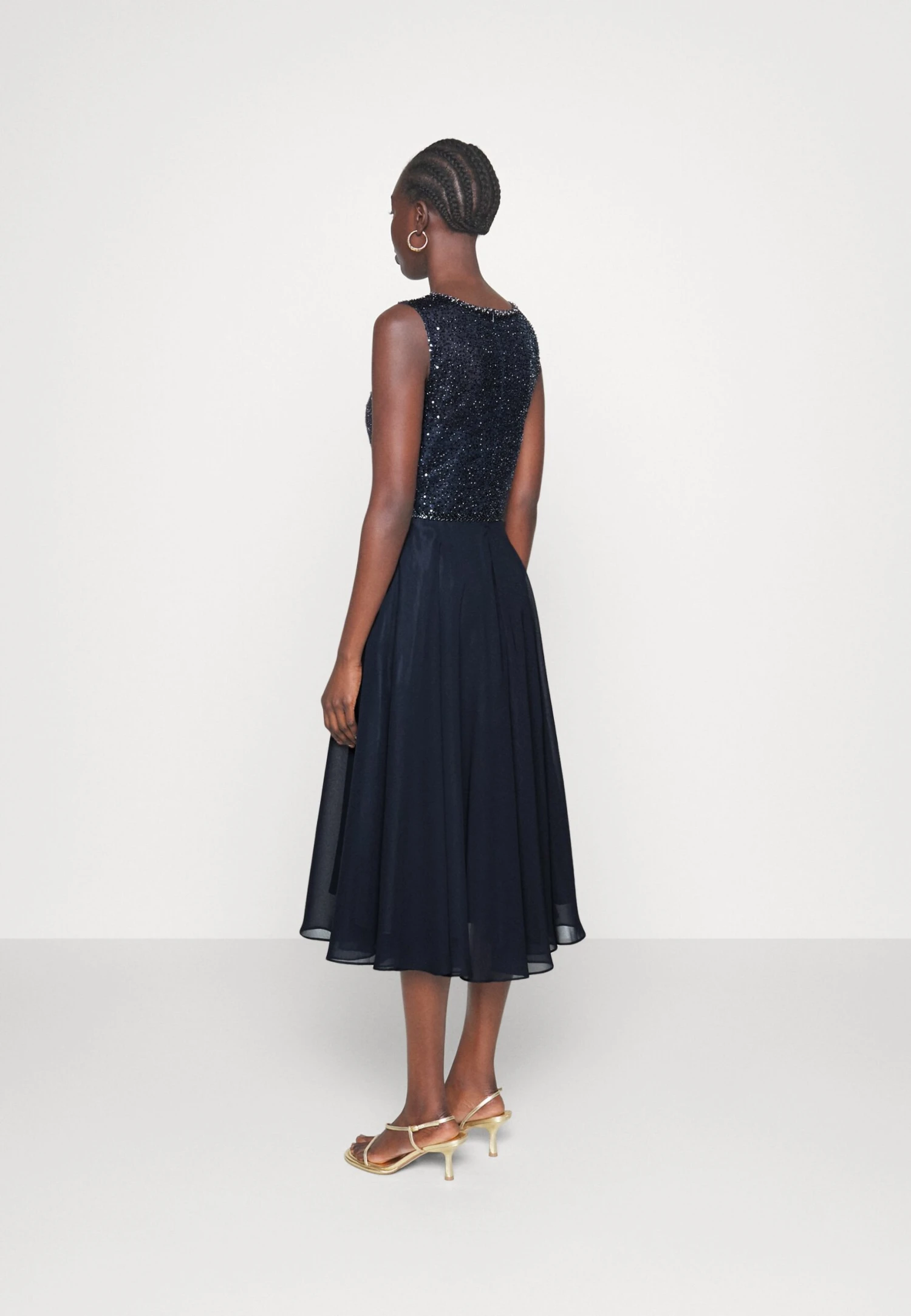 SWING Vestido De Cóctel - Navy - Imagen 3