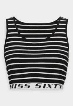 MISS SIXTY Top - Black/White