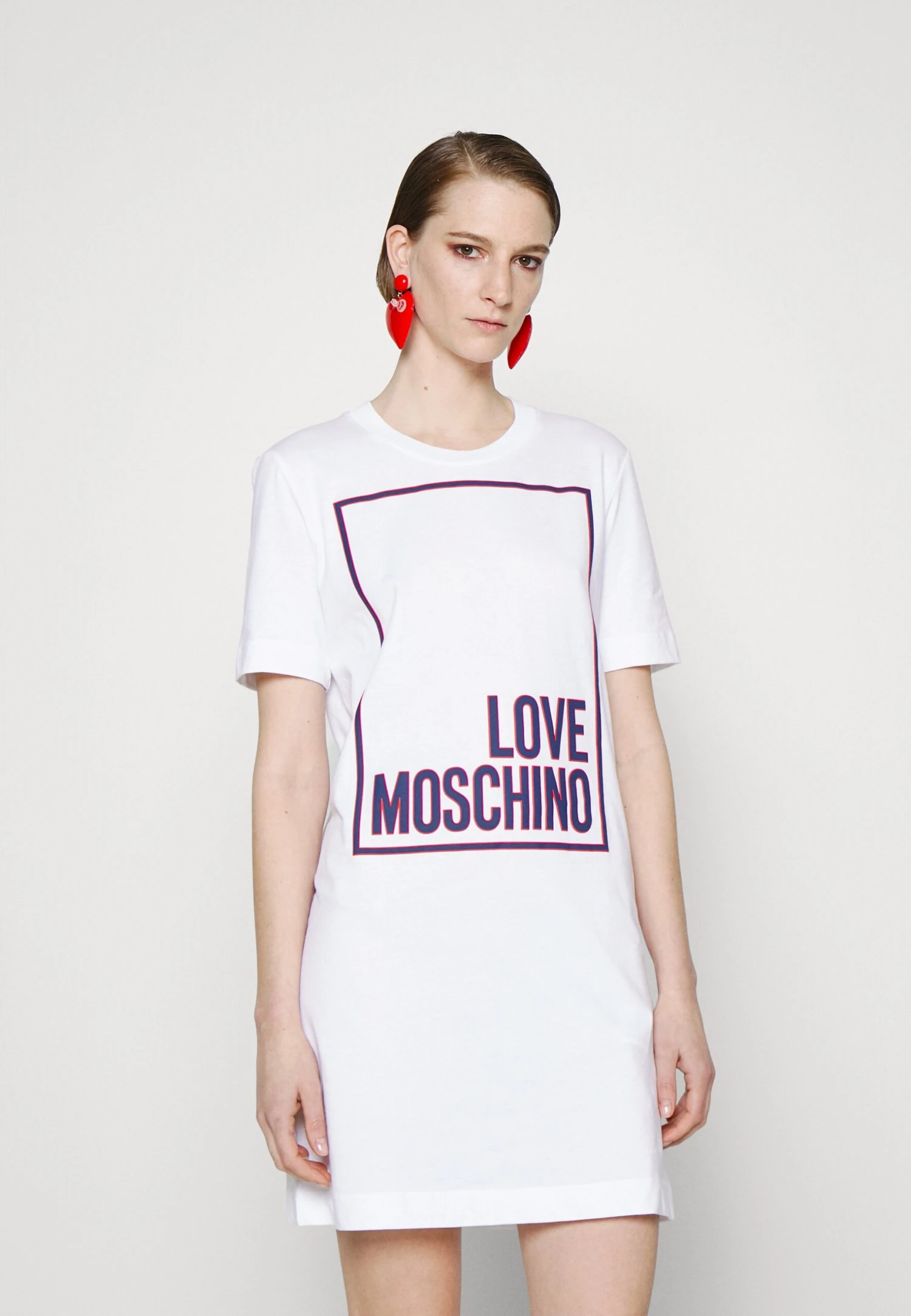 LOVE MOSCHINO Vestido Ligero - White