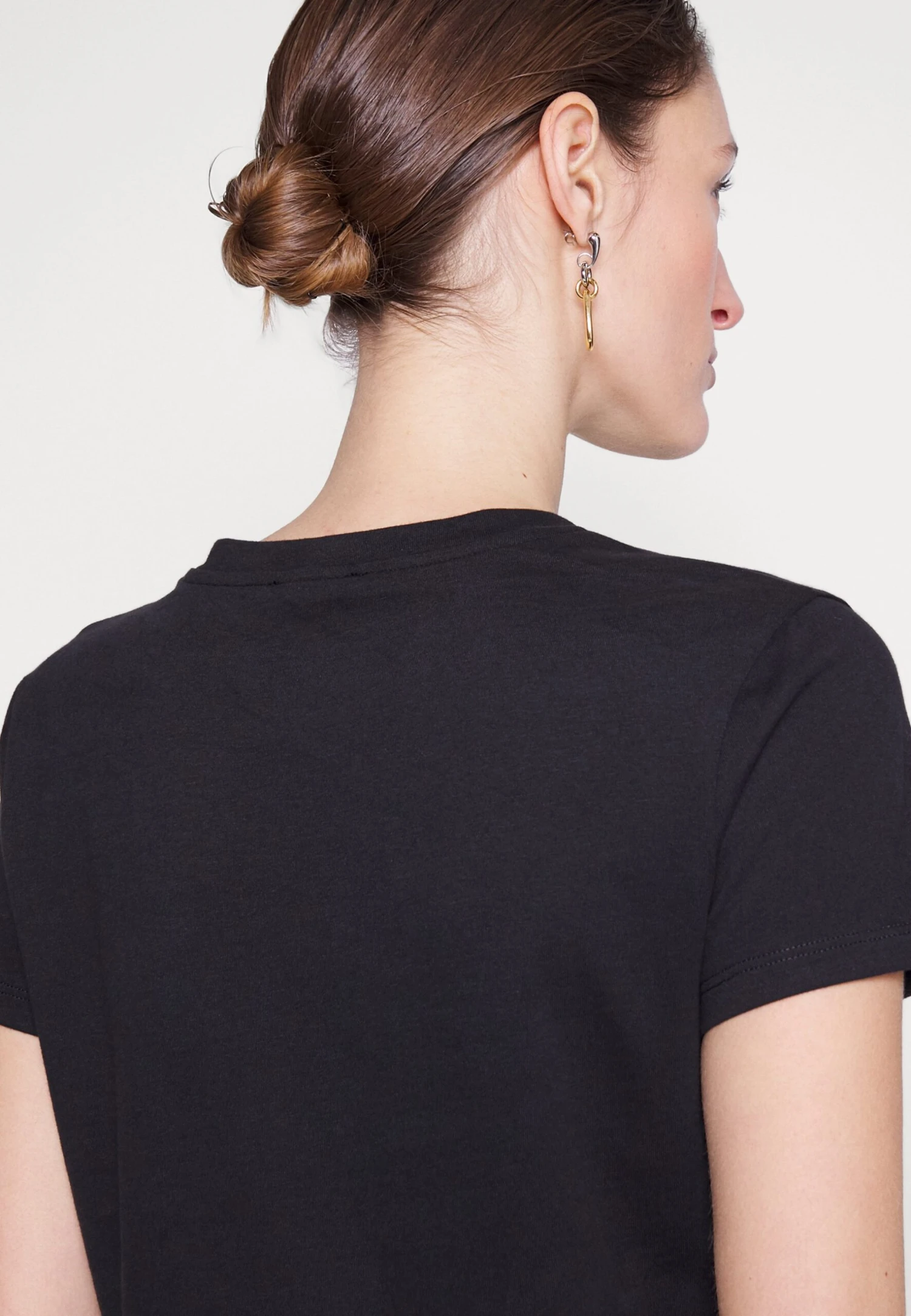 Elisabetta Franchi Women'S- Camiseta Estampada - Nero - Imagen 5