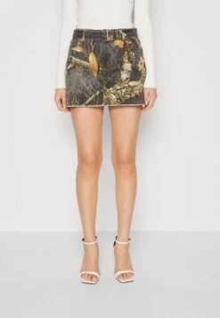 Realtree Belt Skirt - Minifalda - Washed Out Black Multi