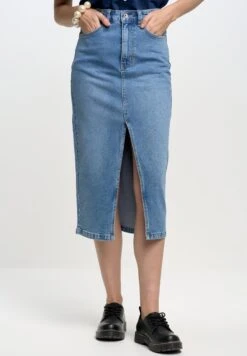 BIG STAR Cara - Falda Vaquera - Blau