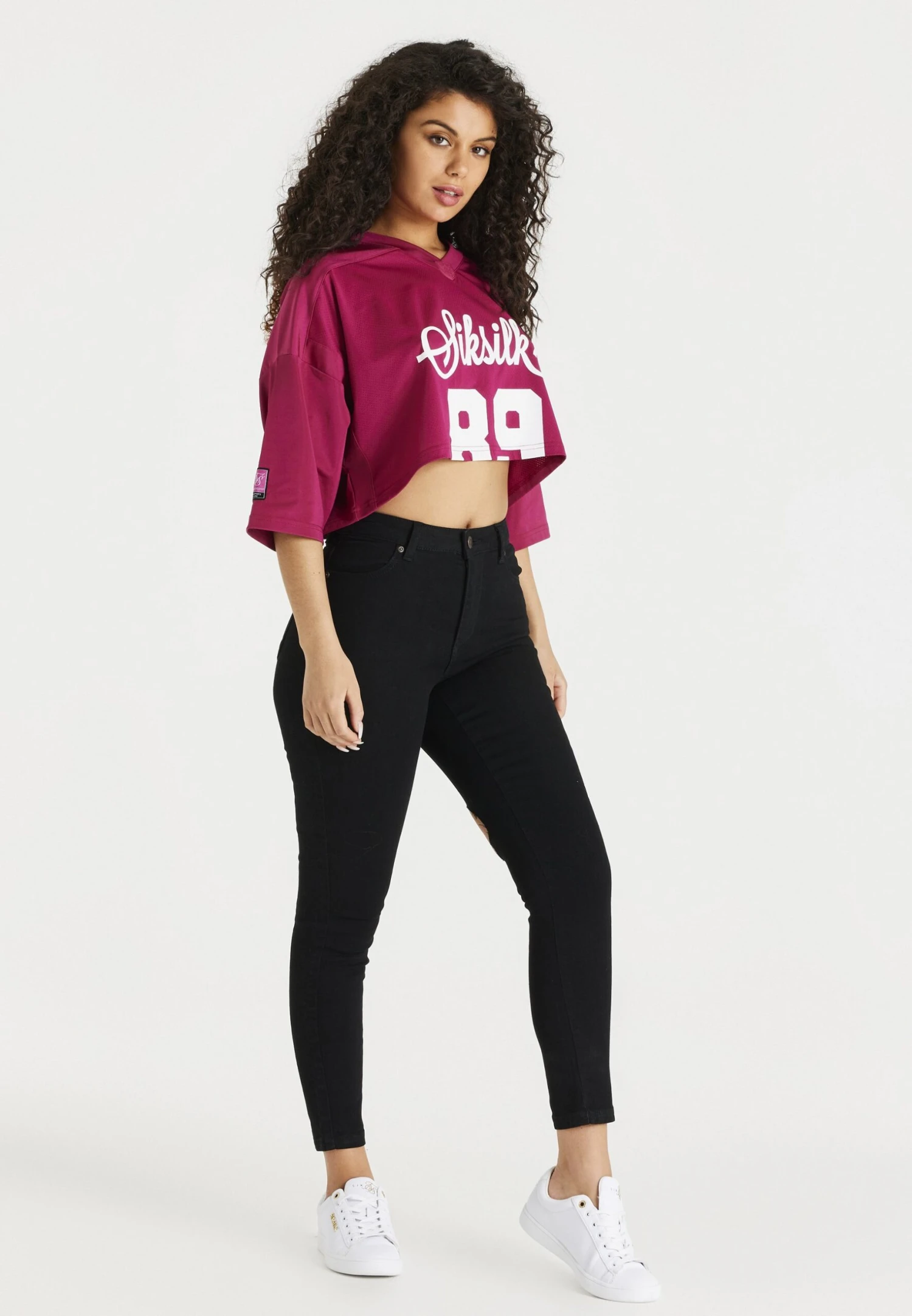 SikSilk Vaqueros Pitillo - Black - Imagen 3