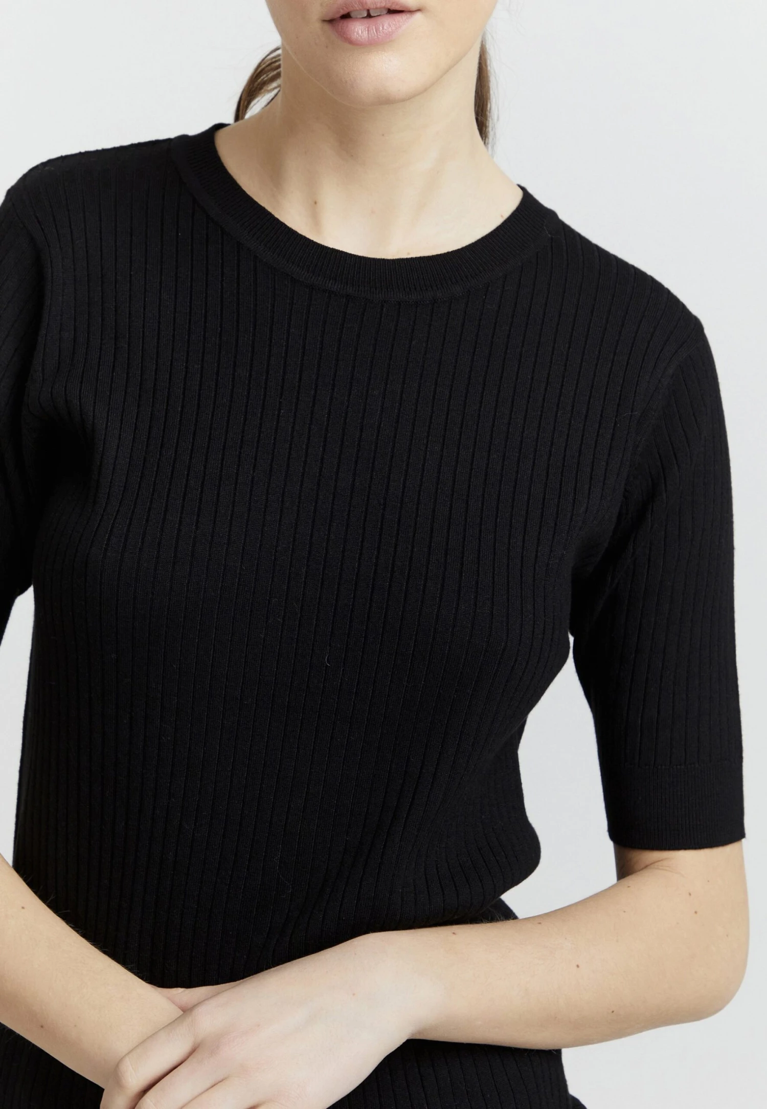 OXMO Riona - Camiseta Básica - Black - Imagen 5