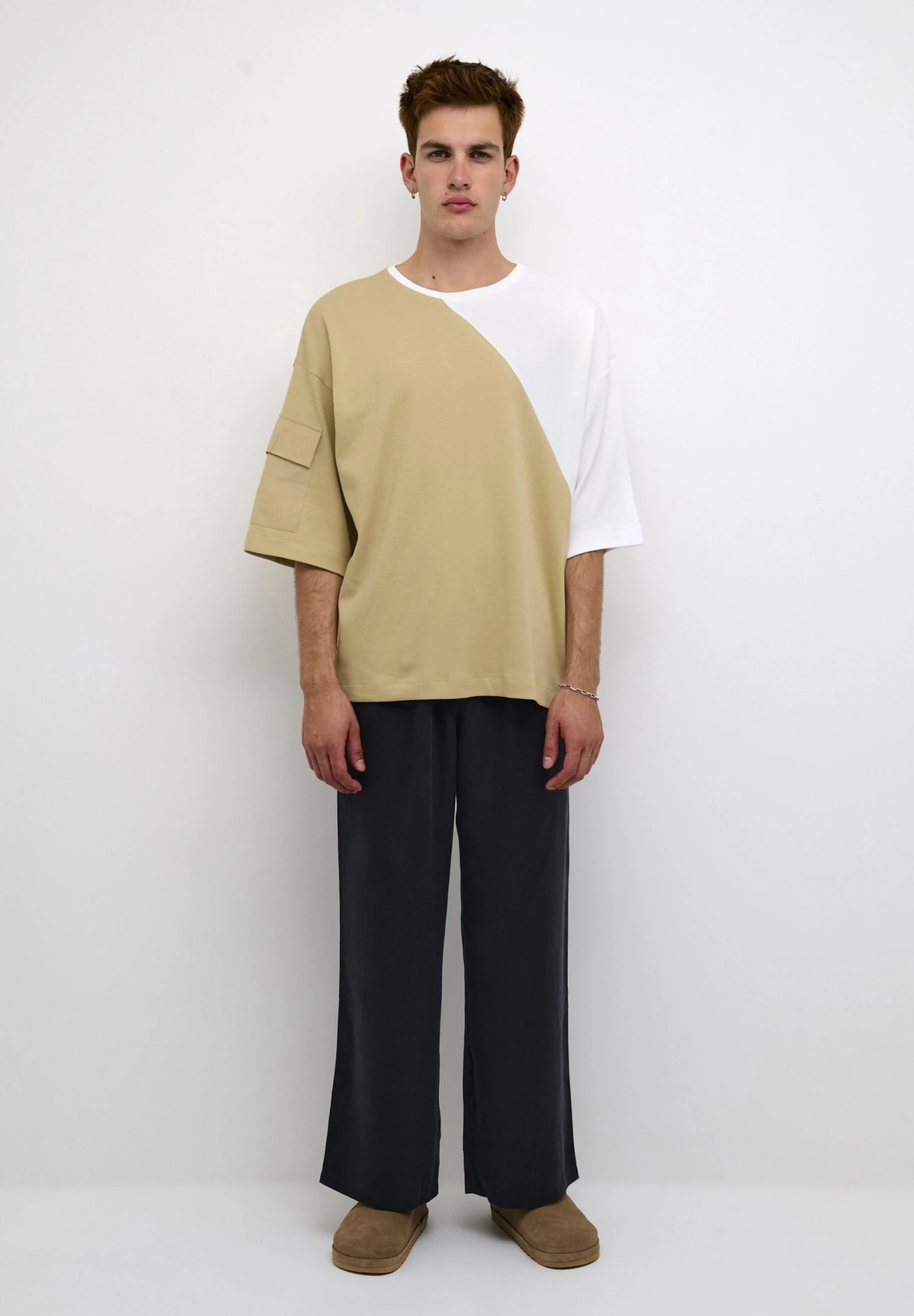 Brodyln Boxy - Camiseta De Manga Larga - Safari - Imagen 2