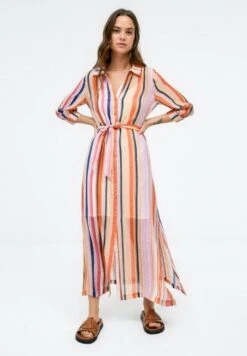 Feda - Vestido Largo - OrangePinkYellow