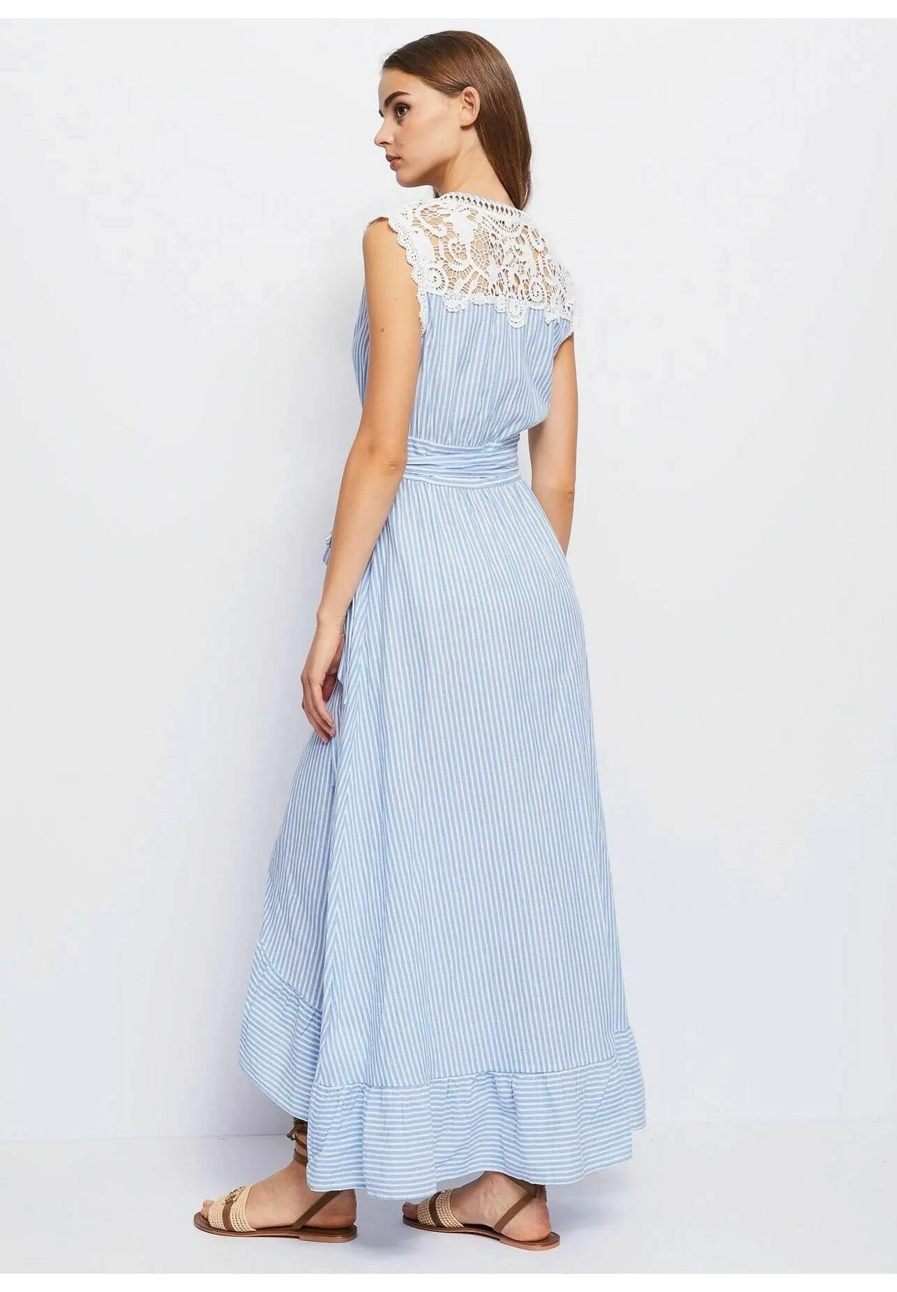 Gaudi Vestido Largo - Azzurro - Imagen 3