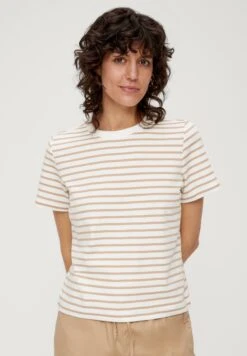 S.Oliver Leicht Verkürztes- Camiseta Estampada - Sandstein