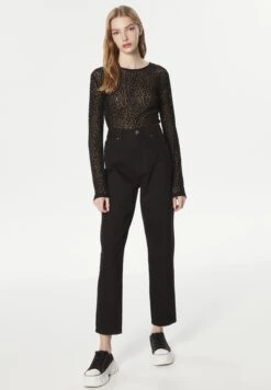 Twist Vaqueros Boyfriend - Black