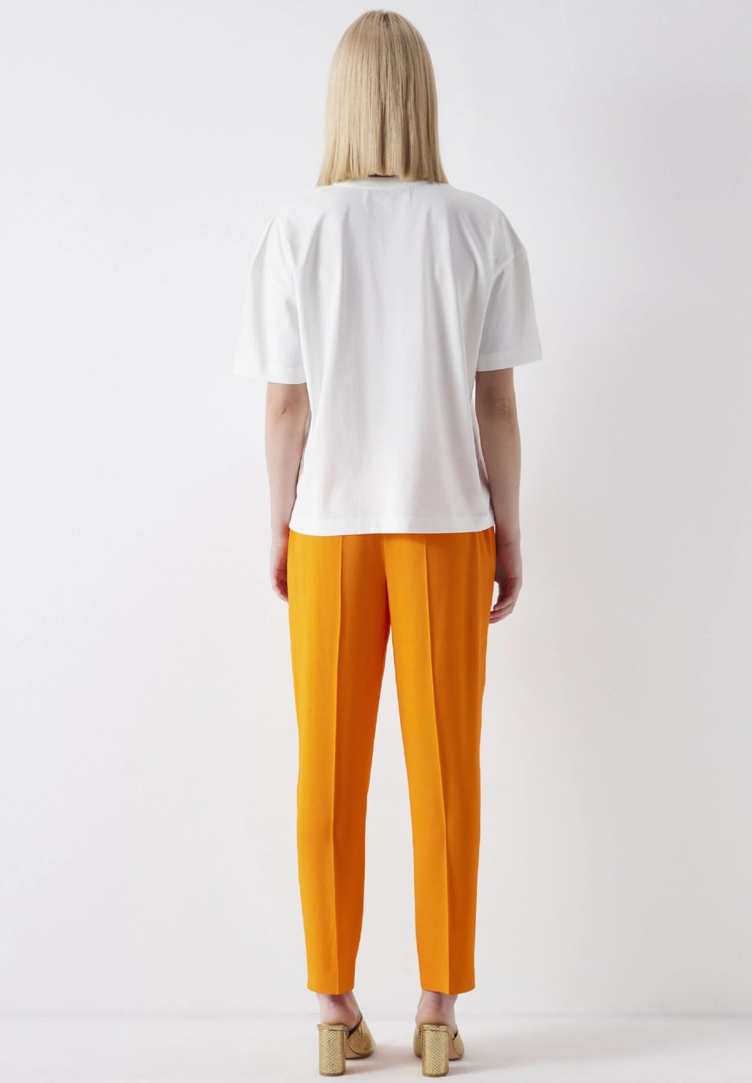 Ipekyol Regular Fit Flower Appliqué - Camiseta Estampada - Off White - Imagen 3