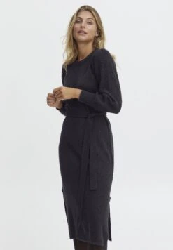 Fransa Frsandy Dr - Vestido De Punto - Outer Space Melange