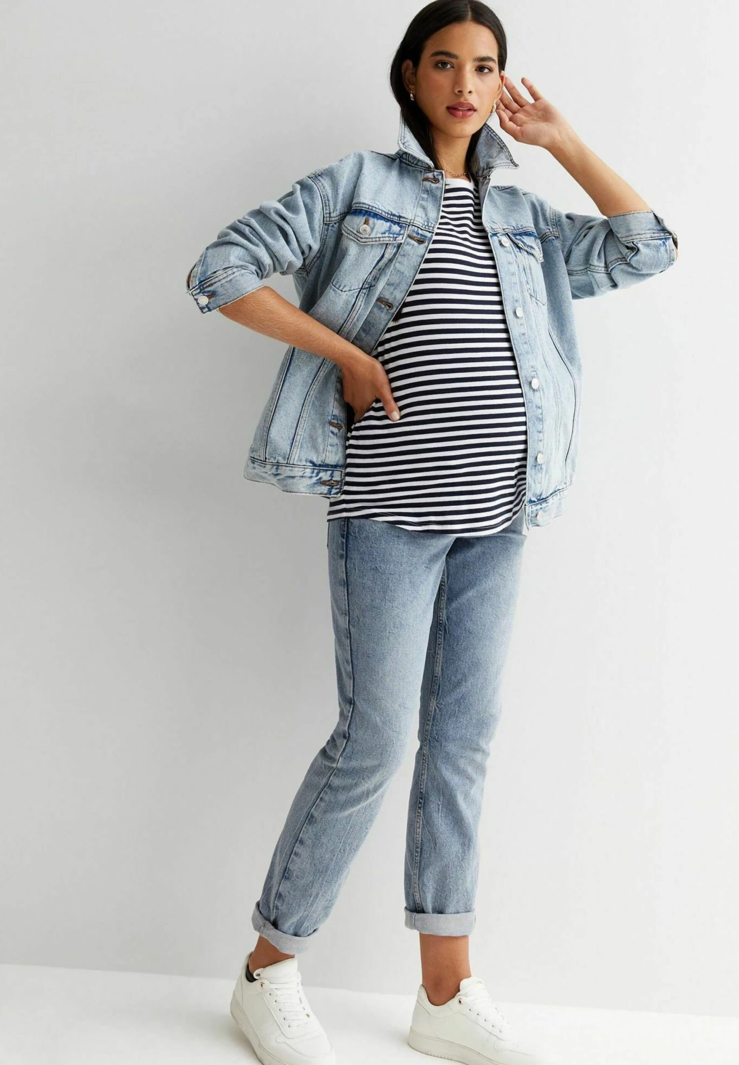 Maternity 2 Pack Crew Neck- Camiseta Estampada - Navy