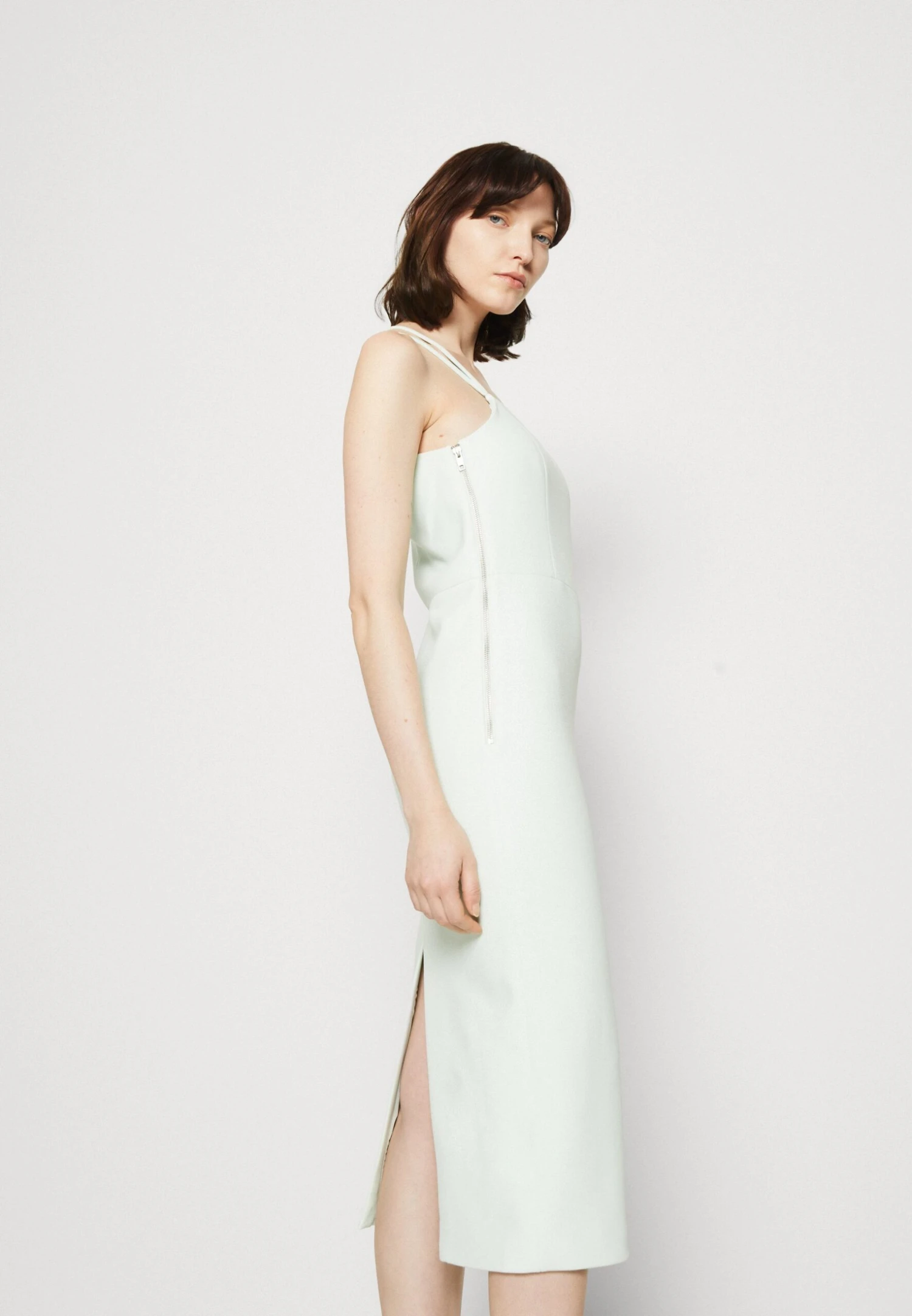 Come Closer Midi Dress - Vestido Ligero - Mint - Imagen 4
