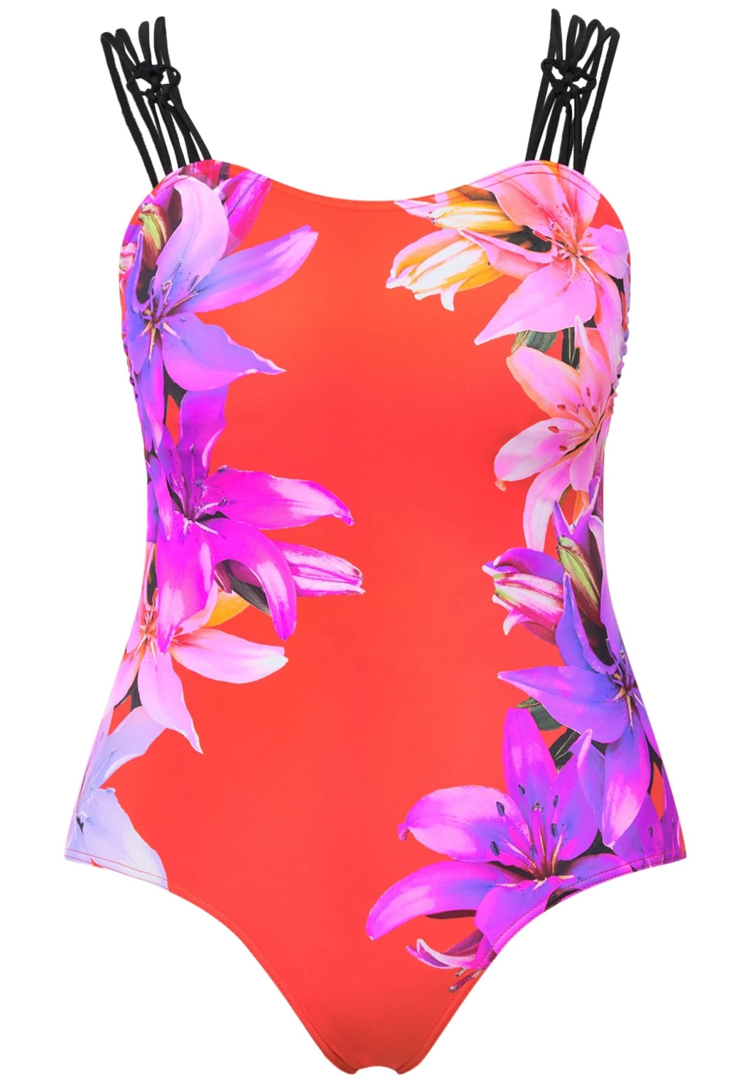 Ulla Popken Graphic Knot - Bañador - Red - Imagen 5