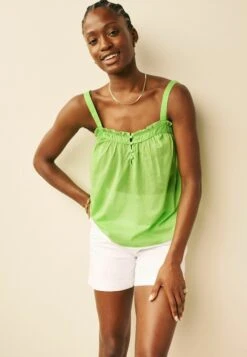 Next Sleeveless Standard - Top - Lime Green