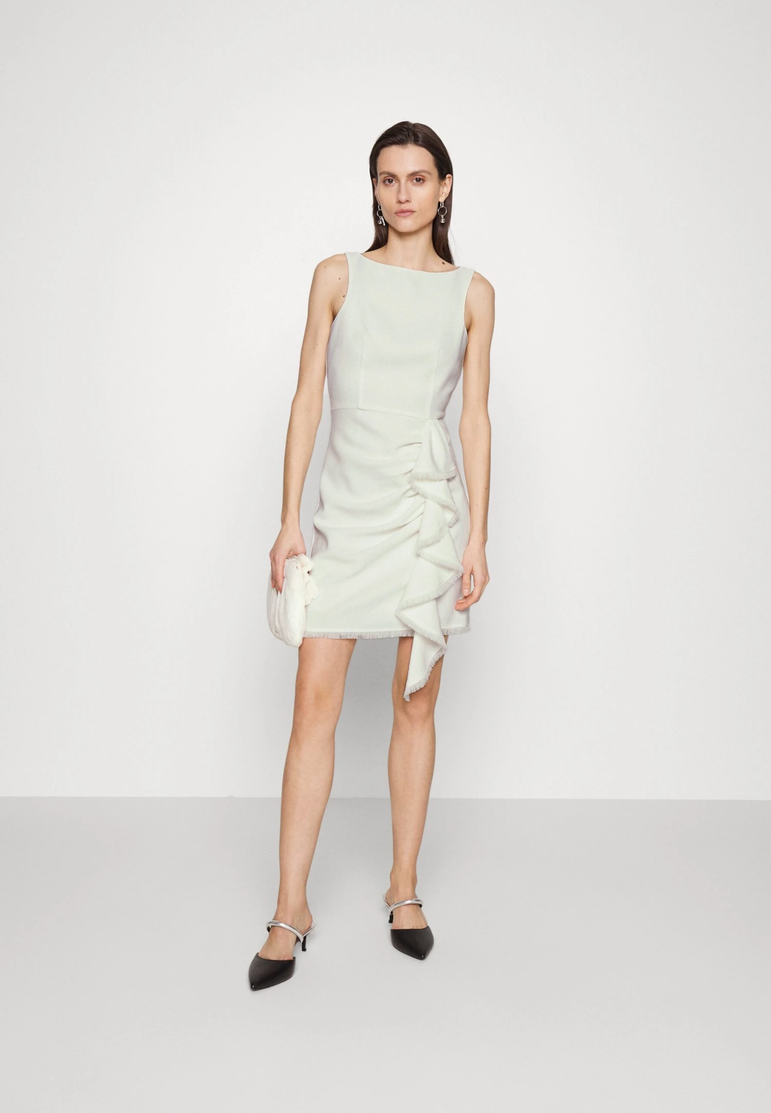 Cinq A Sept Bethel Dress - Vestido De Tubo - Ivory - Imagen 2