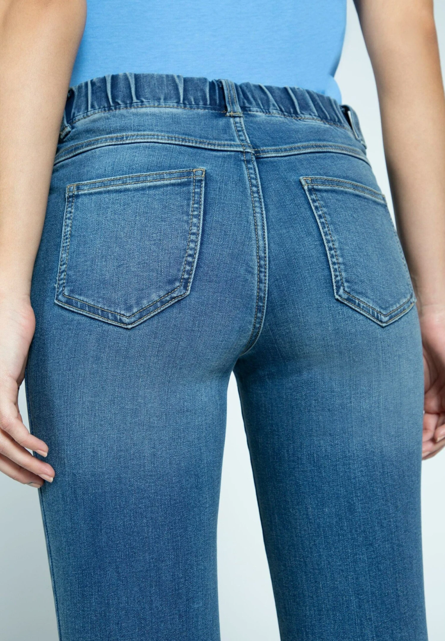 Vaqueros Pitillo - Bleached Denim - Imagen 5