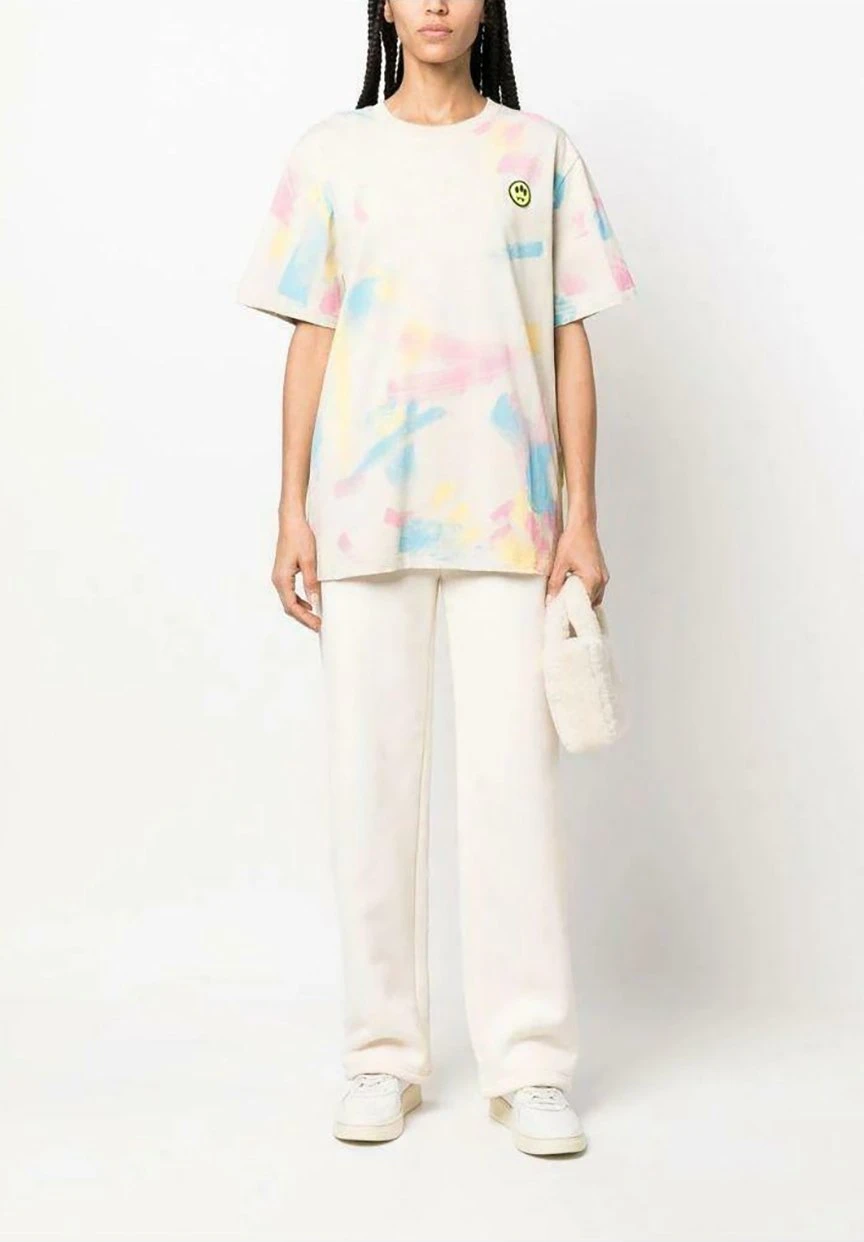 BARROW Unisex - Camiseta Estampada - Butter Multicolor - Imagen 2