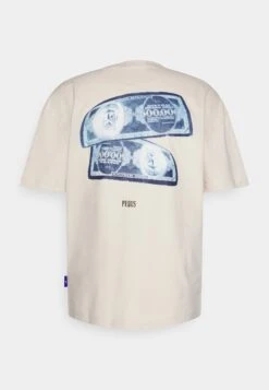 Money First Unisex - Camiseta Estampada - Cream