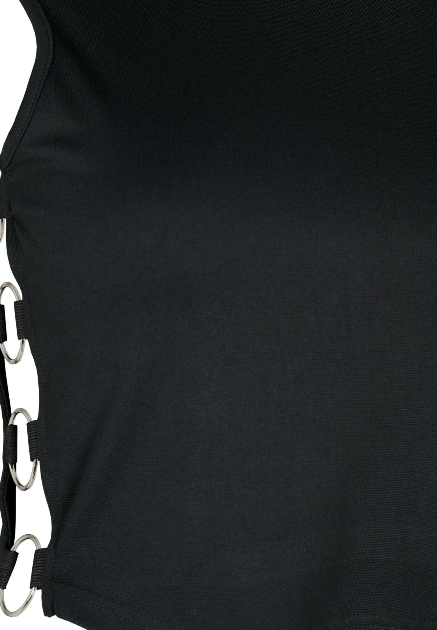 With Open Side Detail - Top - Black - Imagen 7