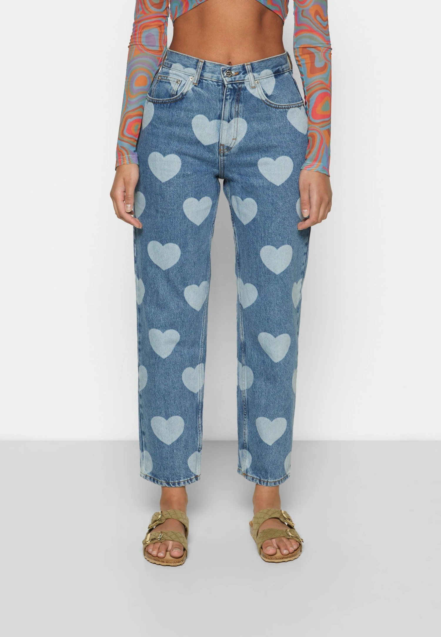 Neoheart - Vaqueros Rectos - Light Blue Denim - Imagen 3