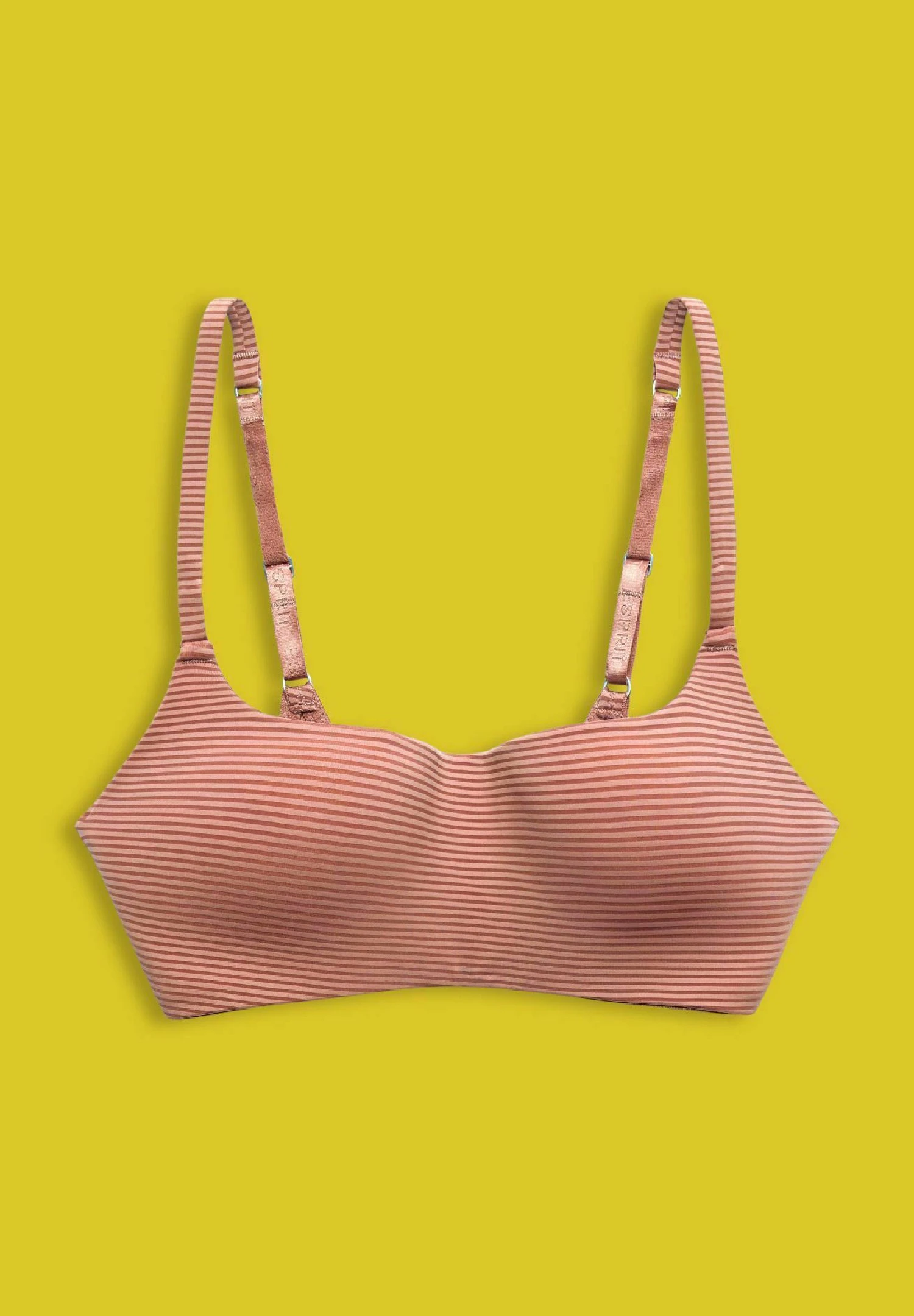 ESPRIT Jaquard Stripe K Par- Top De Bikini - Cinnamon - Imagen 8