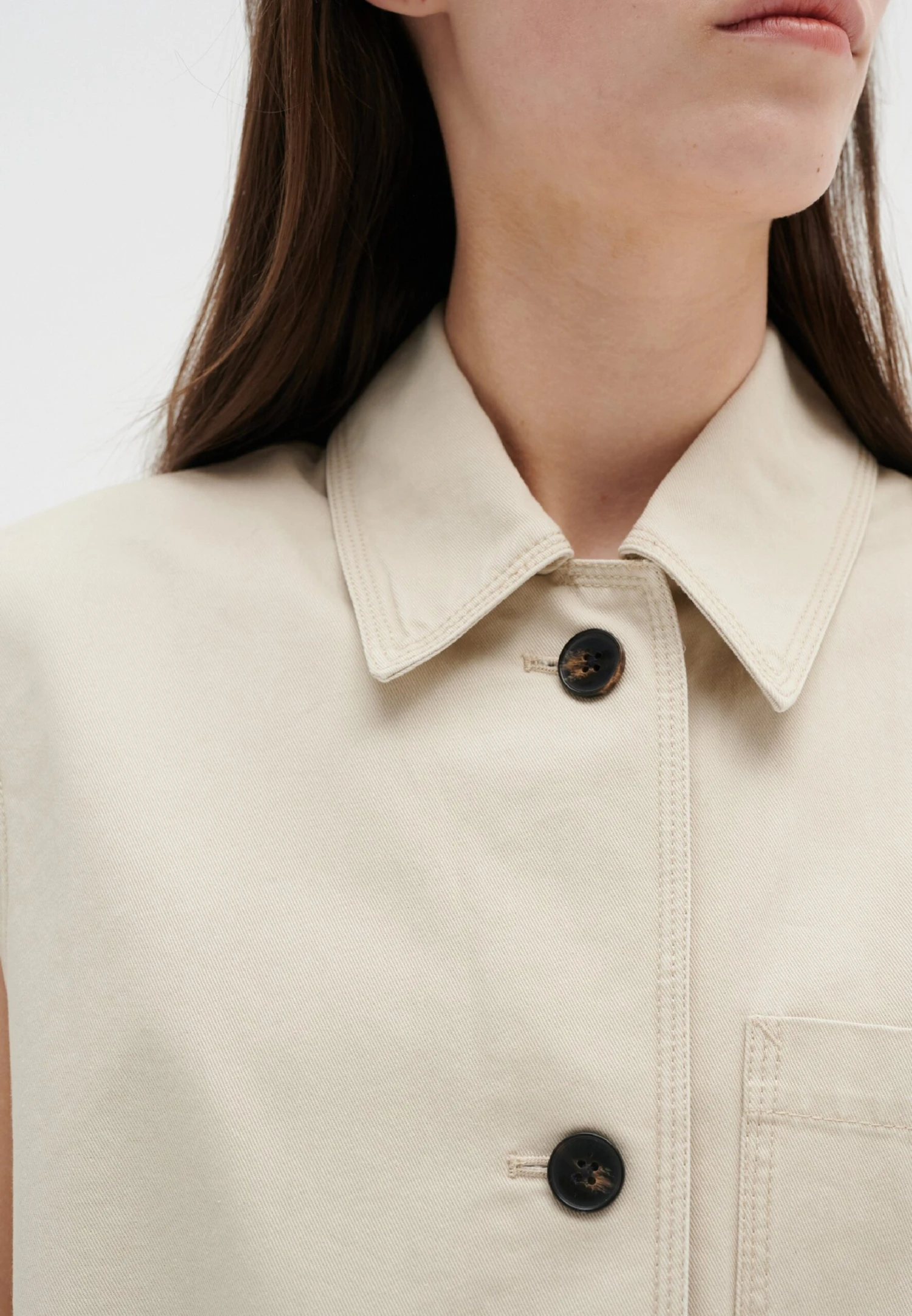 InWear Ines - Vestido Camisero - French Oak - Imagen 6