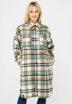 Derbe Checkholm - Vestido Camisero - Mint